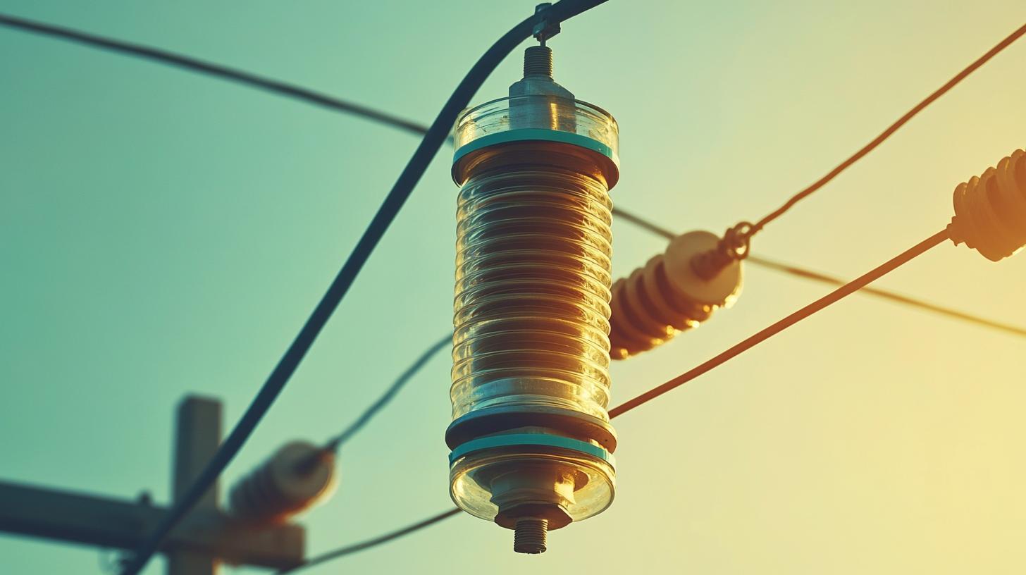 Фарфоровые изоляторы в действии